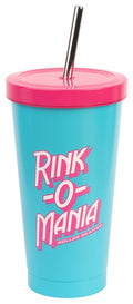 Stranger Things Tumbler med Sugrör Rink-O-Mania 550 ml