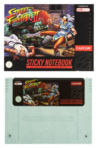 Street Fighter Premium Anteckningsblock with Sticky Notes and Cover A5