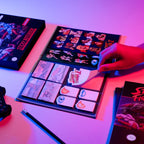 Street Fighter Premium Anteckningsblock med Sticky Notes och Omslag A5