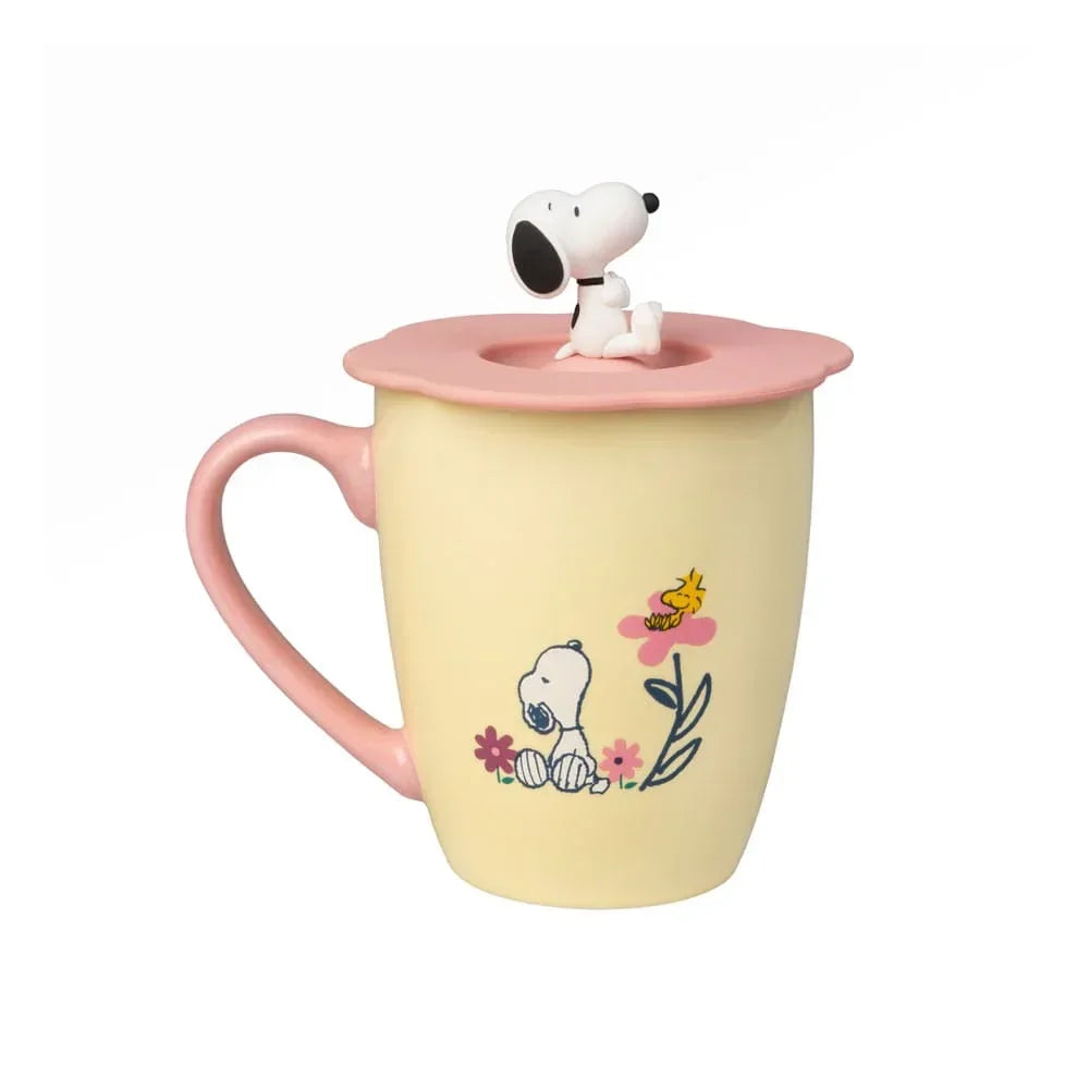 Mugg Peanuts med lock Premium Ver. Grupo Erik