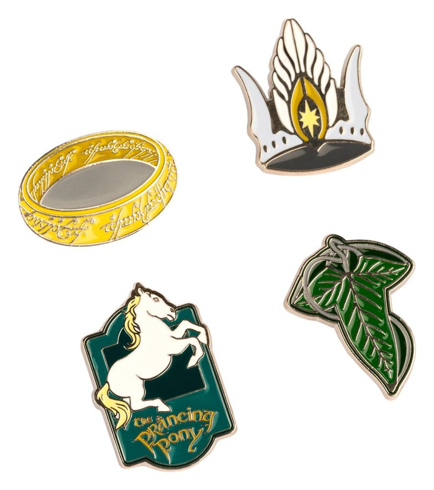 The Lord of the Rings Pins Set om 4 st