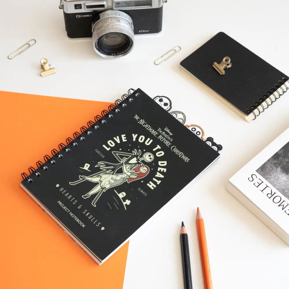 The Nightmare Before Christmas Projekt Anteckningsblock A5
