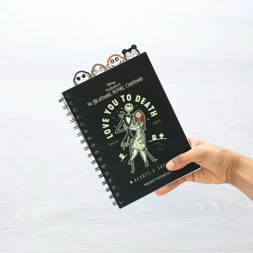 The Nightmare Before Christmas Projekt Anteckningsblock A5