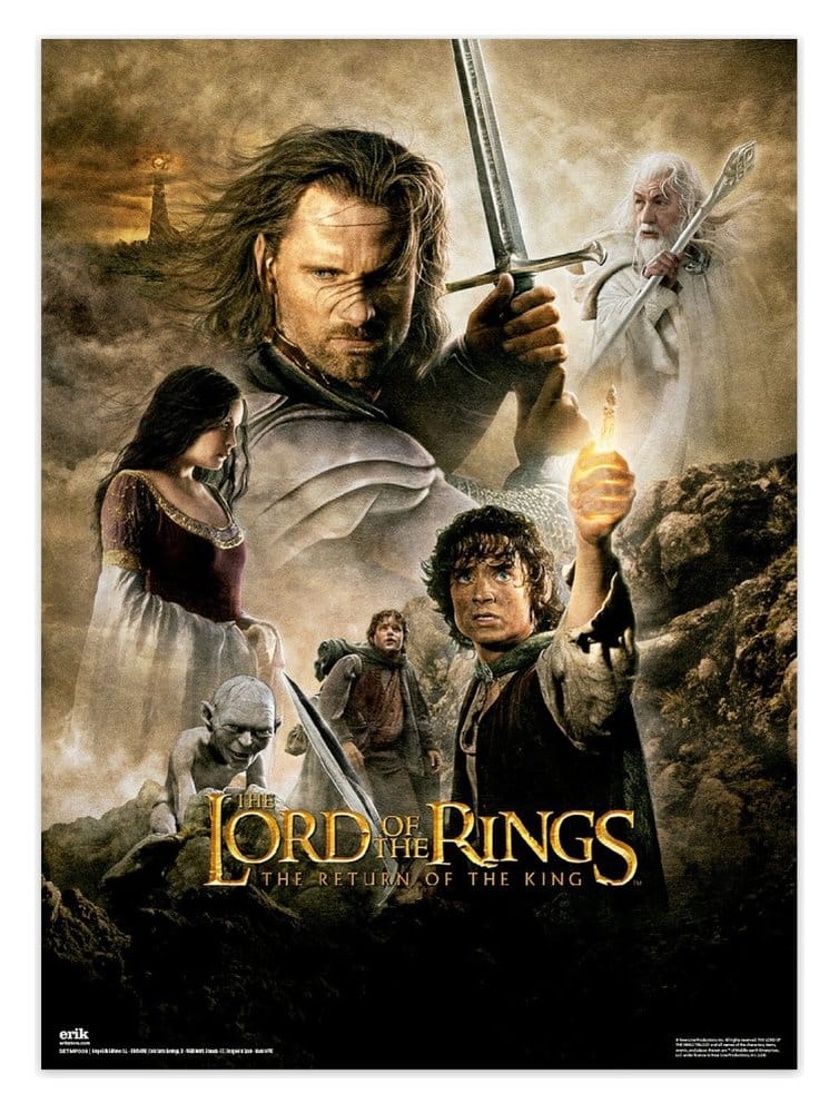 Lord of the Rings Poster Set om 2, 38 x 52 cm