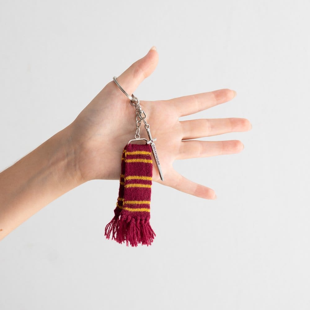 Harry Potter nyckelring Gryffindor halsduk 15 cm