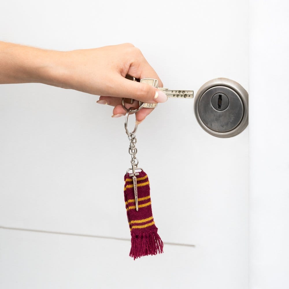Harry Potter nyckelring Gryffindor halsduk 15 cm