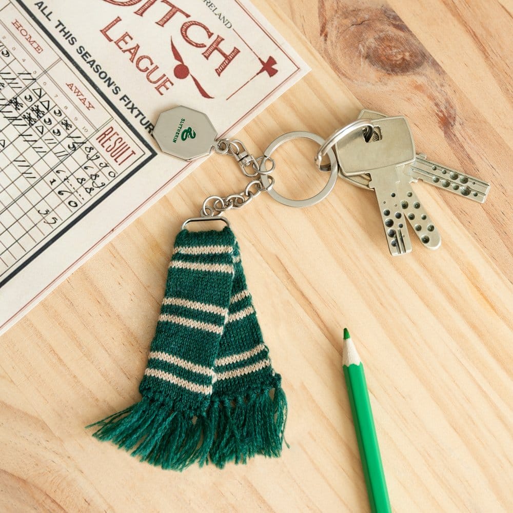 Harry Potter nyckelring Slytherin-halsduk 15 cm