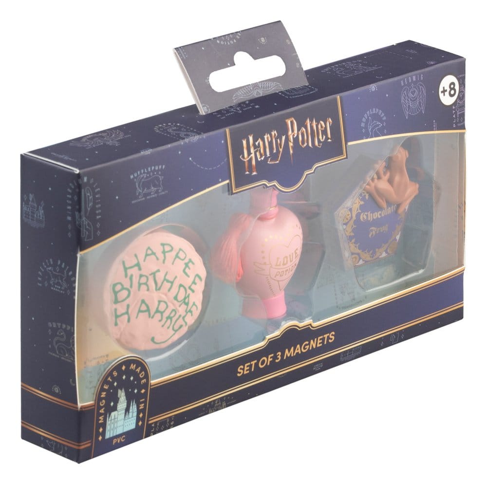 Harry Potter Grupp 1 set med 3 magneter
