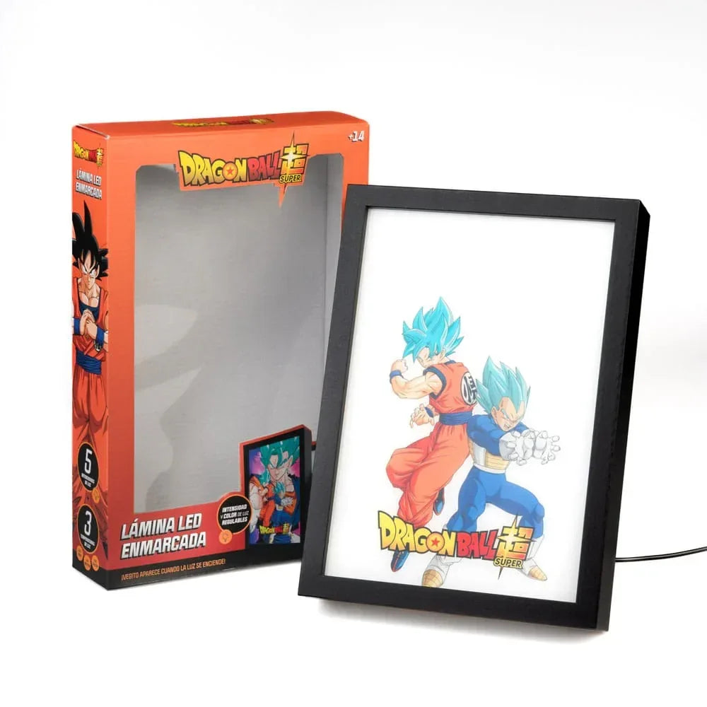 Dragon Ball Super Inramad LED-Print Grupo Erik