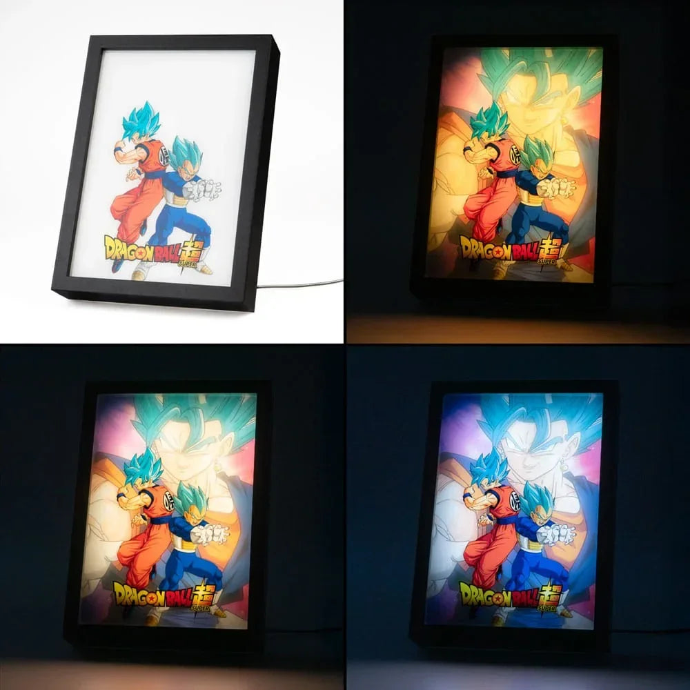Dragon Ball Super Inramad LED-Print Grupo Erik