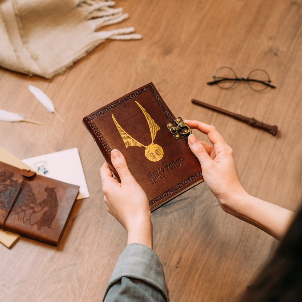 Harry Potter Veganskt Läder Anteckningsblock