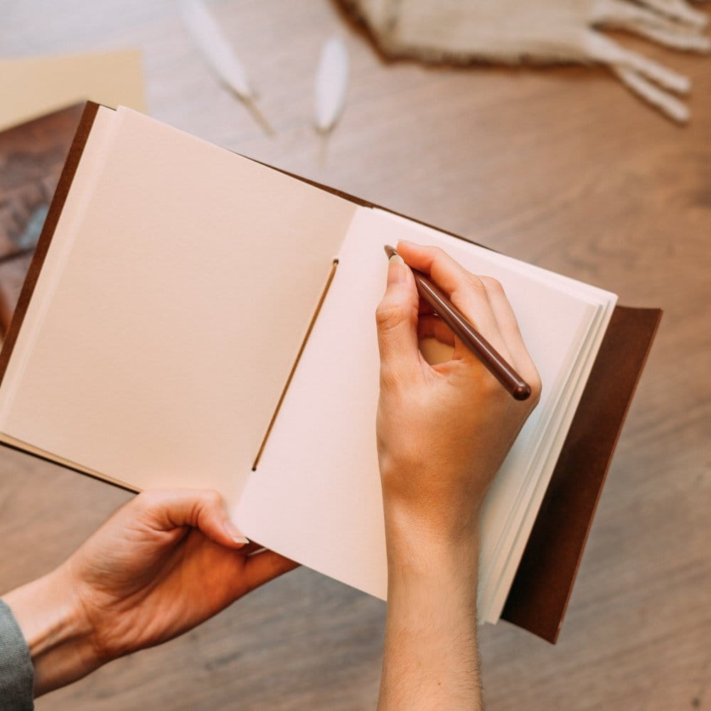 Harry Potter Veganskt Läder Anteckningsblock