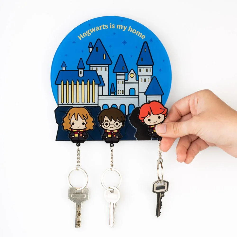 Harry Potter Nyckelställ inkl. 3 nyckelringar Grupo Erik