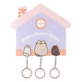 Pusheen Nyckelrack inkl. 3 nyckelringar Grupo Erik