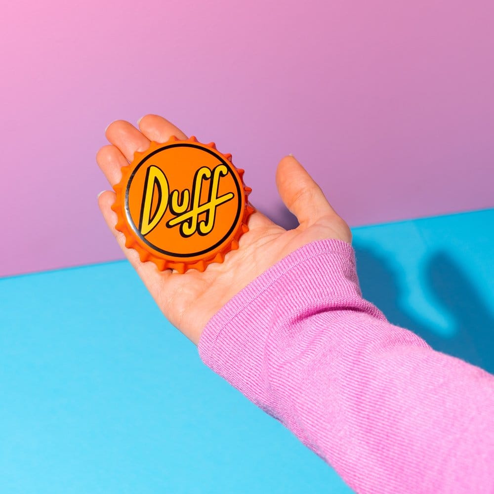 The Simpsons magnet med kapsylöppnare Duff Beer 7 cm