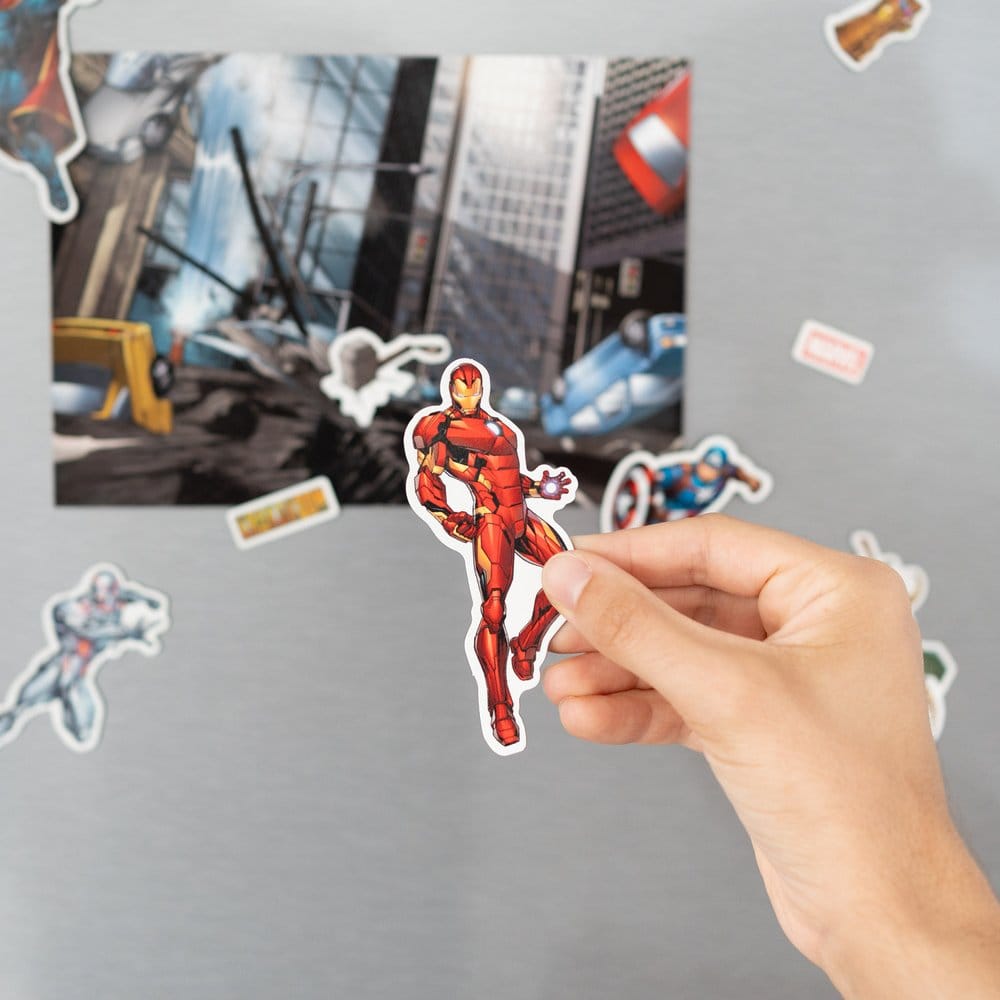 Marvel utskuret magnetsats Avengers