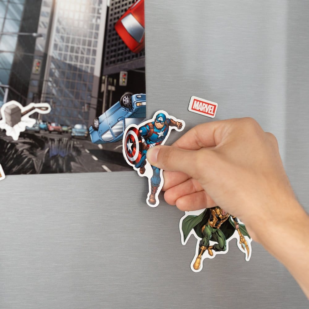 Marvel utskuret magnetsats Avengers