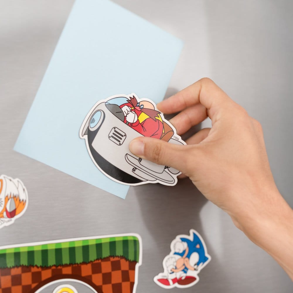 Sonic Die-cut Magnet Set