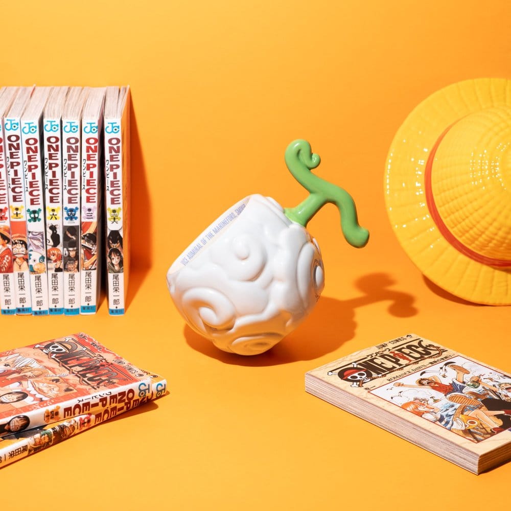 One Piece Netflix 3D Mug Frukt Rök-Rök 600 ml