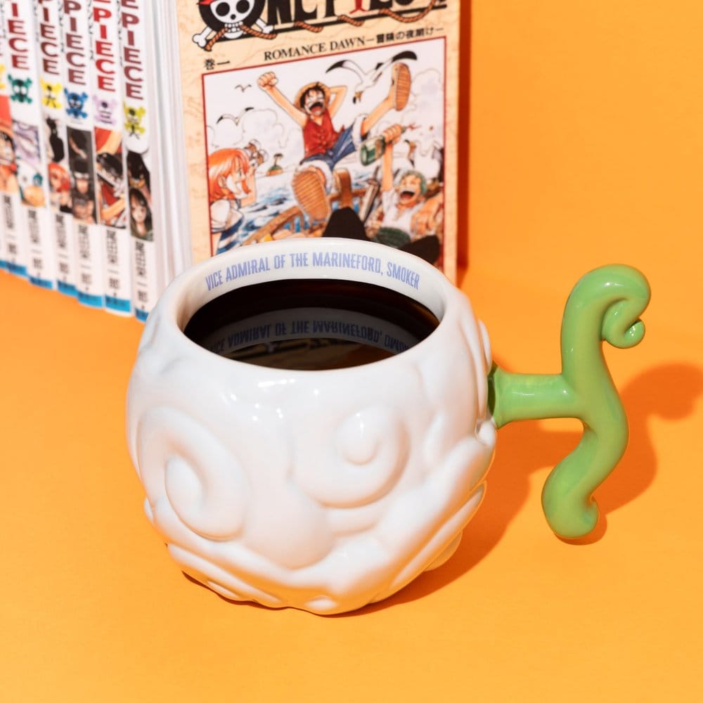 One Piece Netflix 3D Mug Frukt Rök-Rök 600 ml