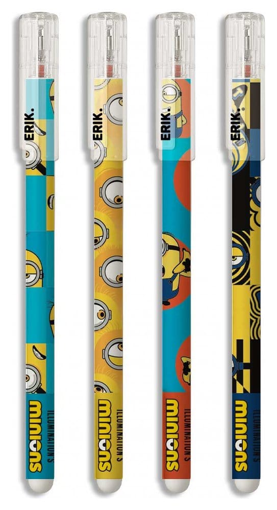 Minions Raderbara Pennset, 4-pack