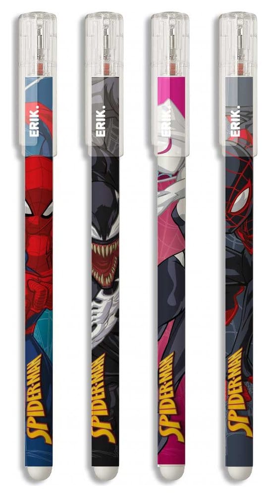 Spider-Man Raderbara Pennor, Set om 4