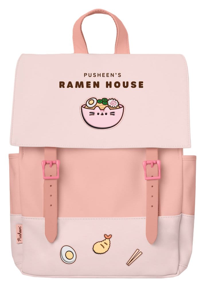Pusheen ryggsäck i form av en sushi-rulle