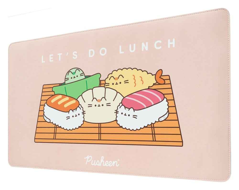 Pusheen Skrivbordsskydd Musmatta Sushi Rulle 35 x 60 cm