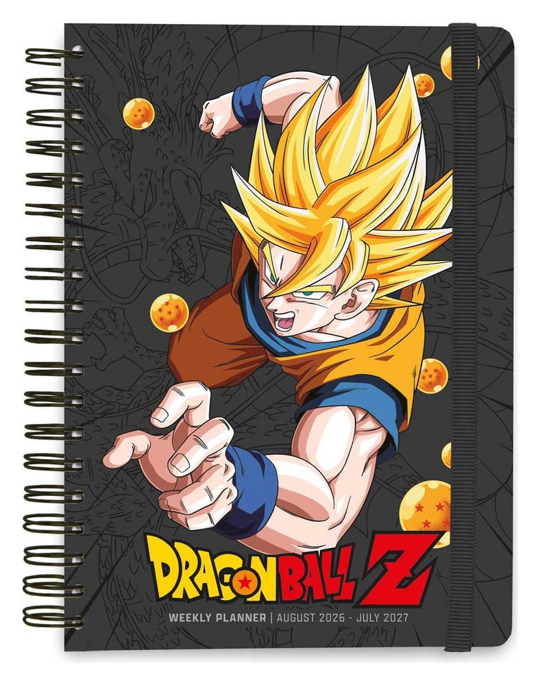Dragon Ball School Diary Weekly Planner 2026/2027 A5