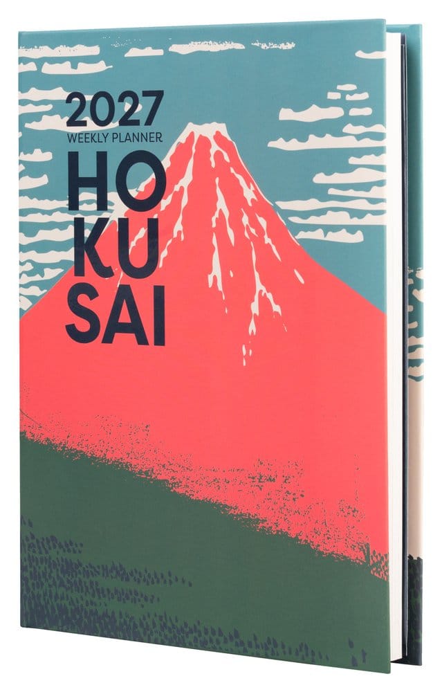 Hokusai Akademisk Planerare 2026/27 A5 i Engelsk Version