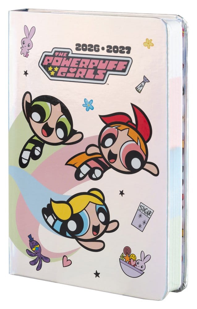 The Powerpuff Girls Akademiska Planerare 2026/27 A6 *Engelsk Version*