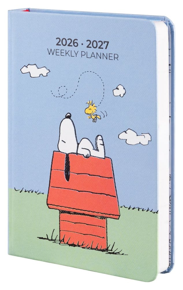 Peanuts Akademisk Planerare 2026/27 A6 Format *Engelsk Version*