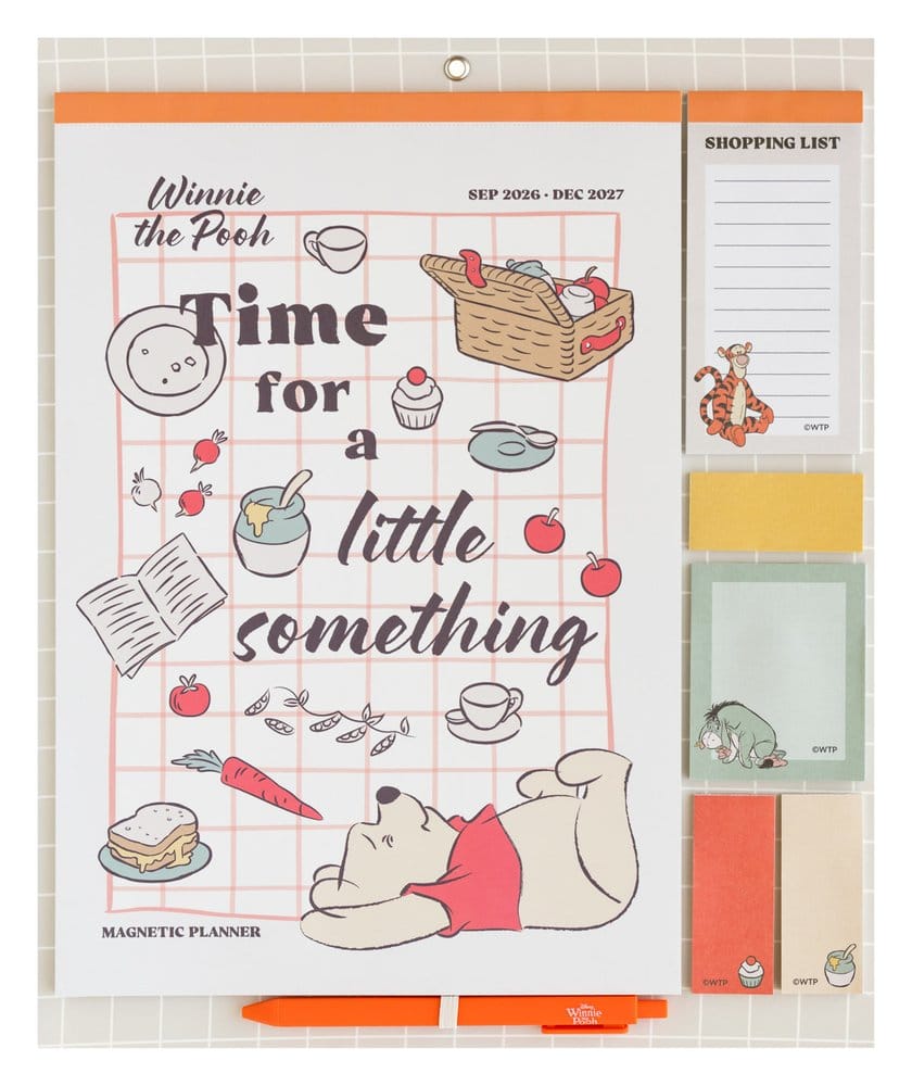 Winnie the Pooh Magnetisk Planerare 2026/27 30 x 35 cm