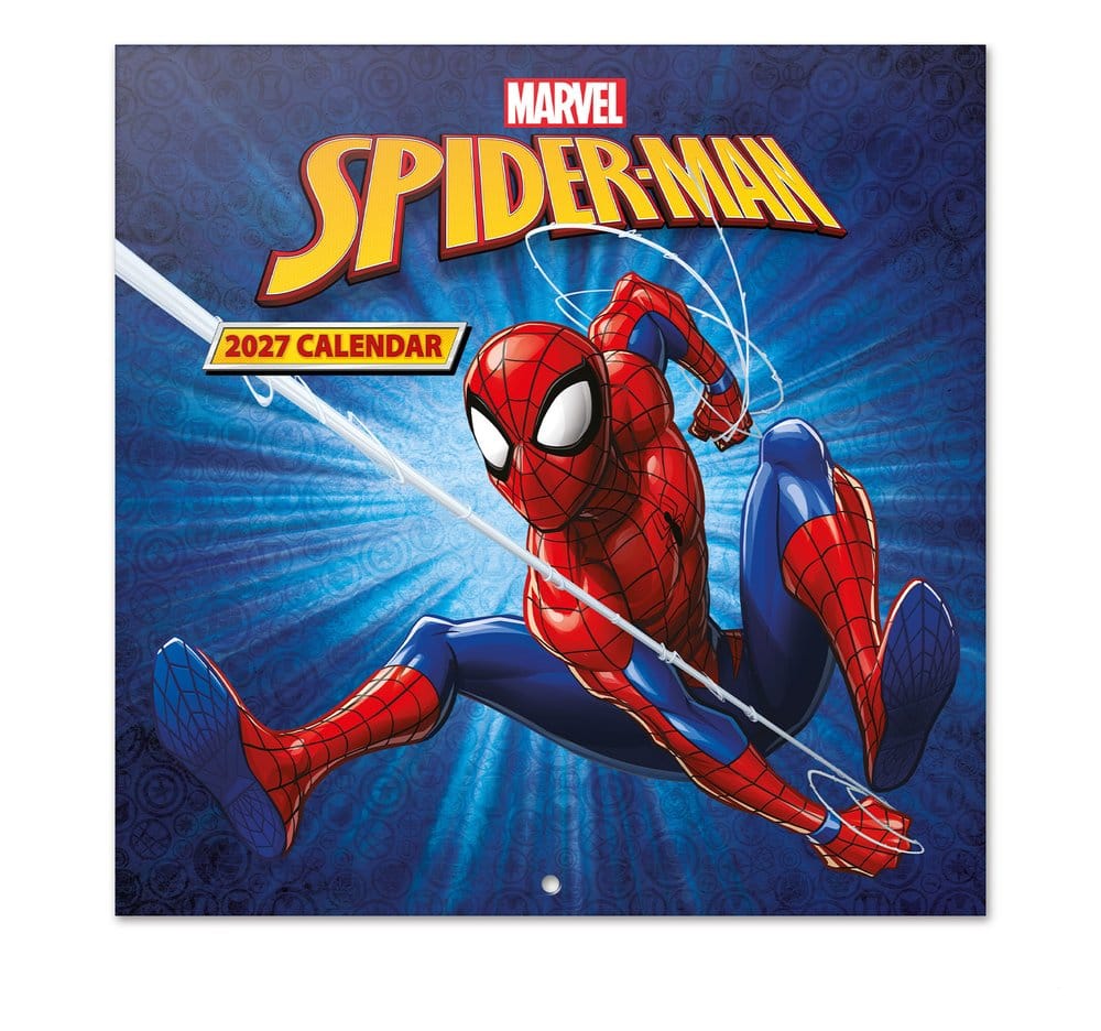 Spider-Man Väggkalender 2027 30 x 30 cm