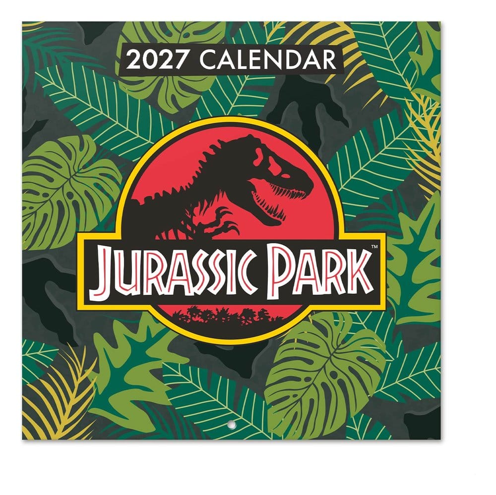 Jurassic Park 2027 Väggkalender 30 x 30 cm