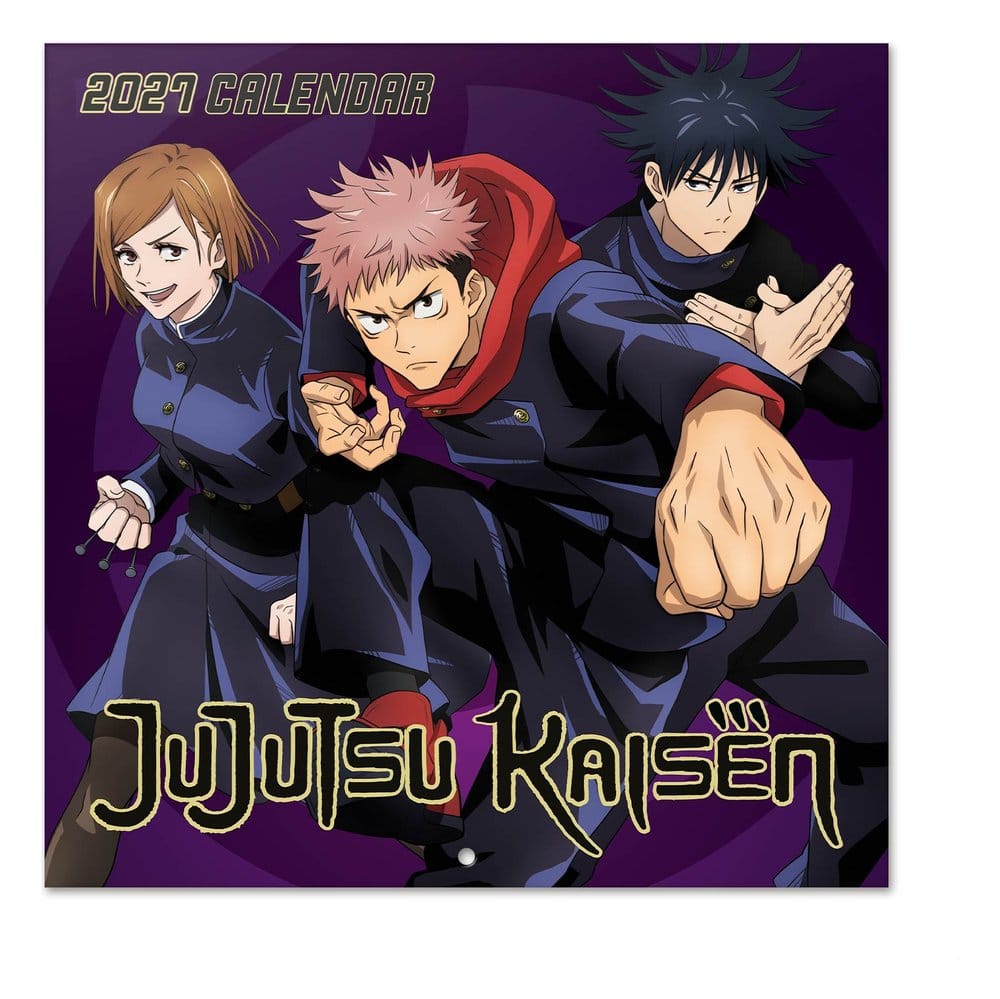 Jujutsu Kaisen Väggkalender 2027 30x30 cm