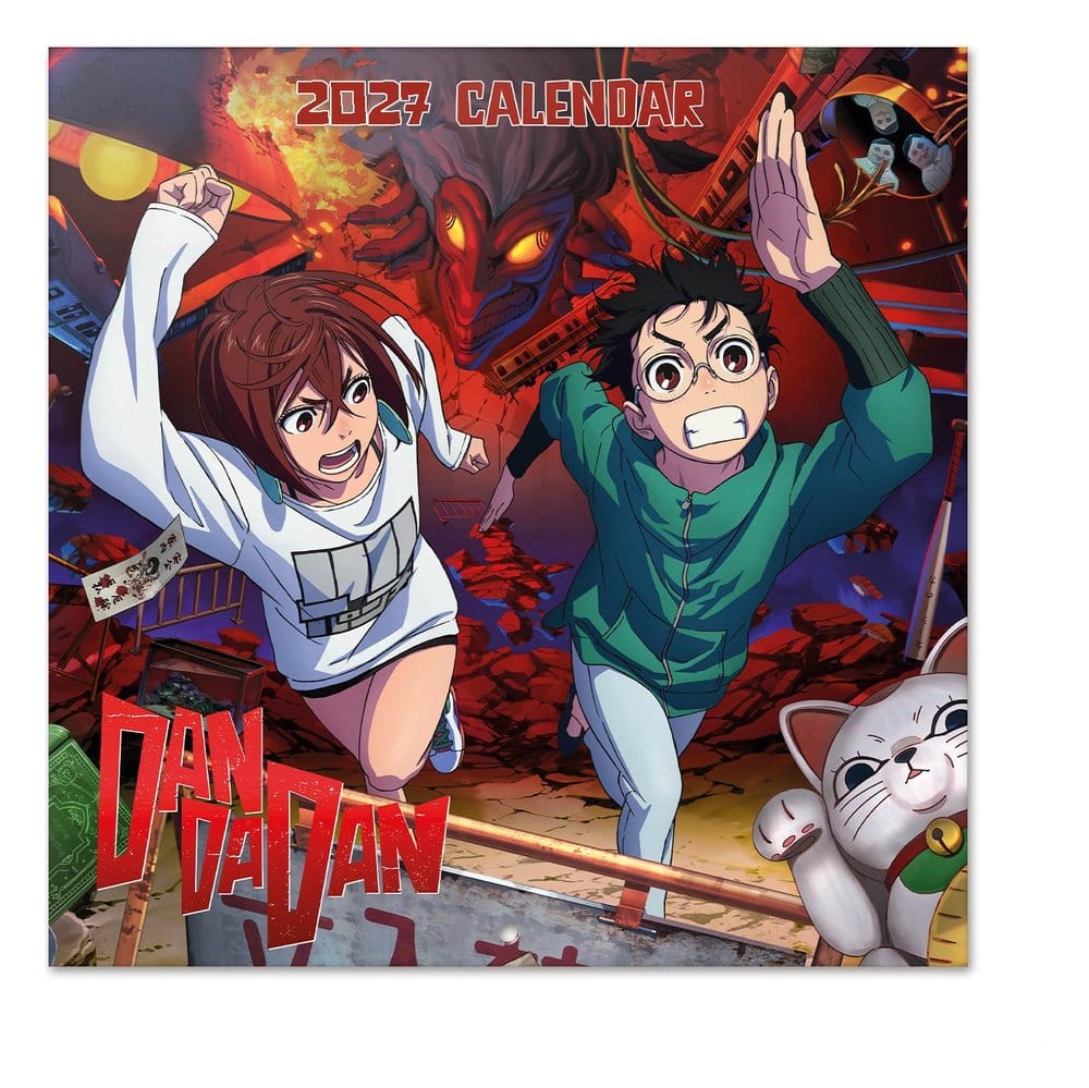 Dan Da Dan 2027 Väggkalender 30 x 30 cm