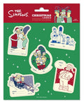 The Simpsons Premium Self-Adhesive Christmas Labels (10)