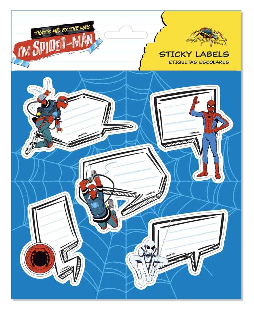 Spider-Man Premium Självhäftande Etiketter