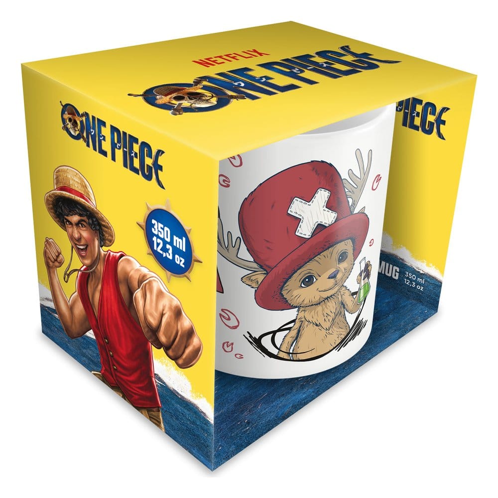 One Piece Netflix Mugg Chopper 350 ml