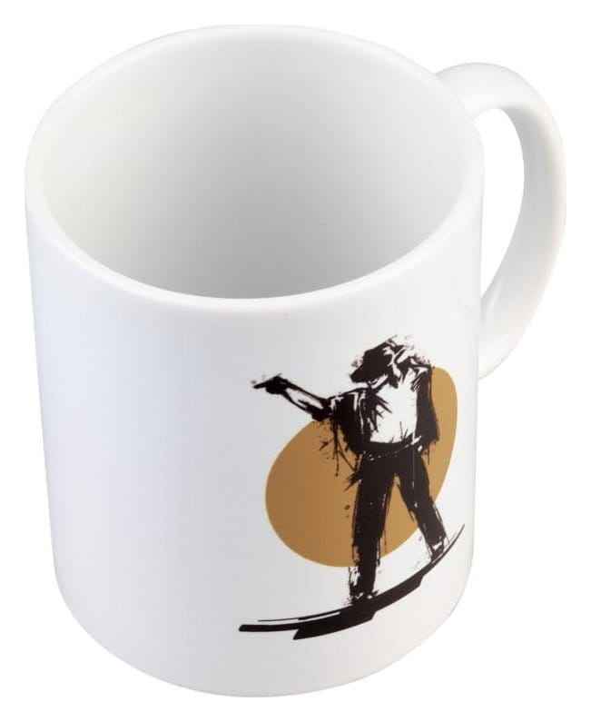 Michael Jackson Mugg King of Pop Vit 350 ml