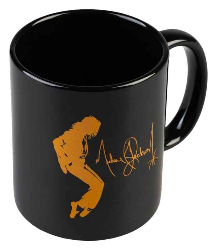 Michael Jackson Mugg Kung av Pop Svart 350 ml