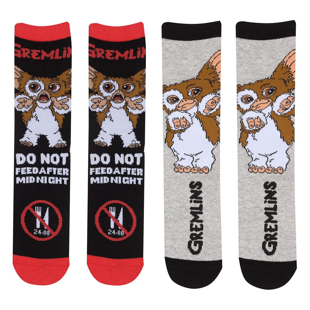 Gremlins S-M Sockset 2-Pack - Gizmo Design Heroes Inc