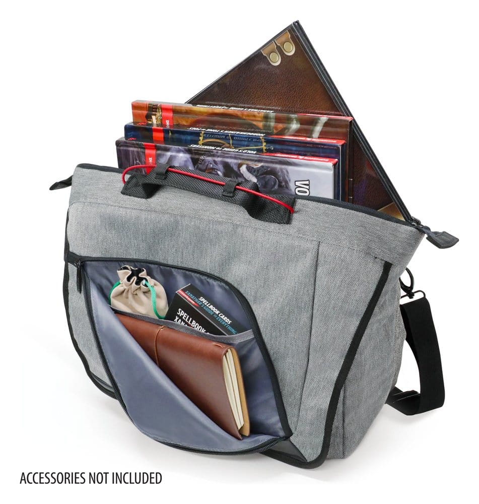 Enhance USA Gear RPG Series Dungeons and Dragons Messenger Bag Grey
