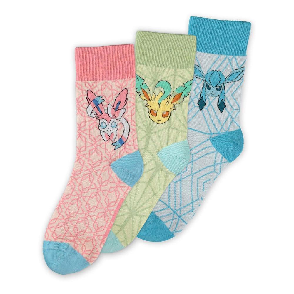 Pokémon Socks 3-Pack Eevee Evolution 3.0 (Size 43-46)