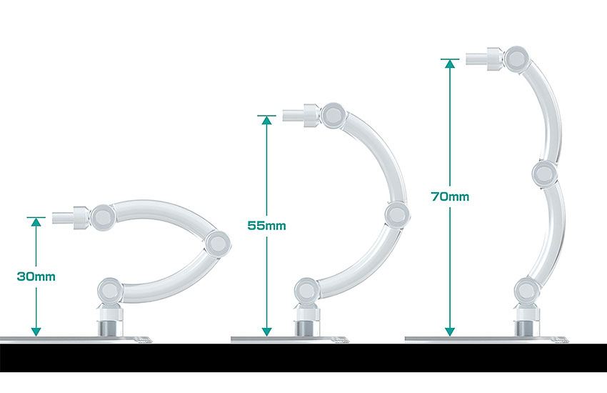 Simple Stand Mini Nendoroid More för Mini Figurer & Modeller 4-Pack