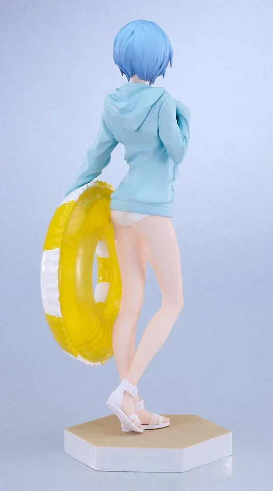 Rebuild of Evangelion Pop Up Parade L PVC Figur Beach Queens: Rei Ayanami 22 cm Good Smile Company