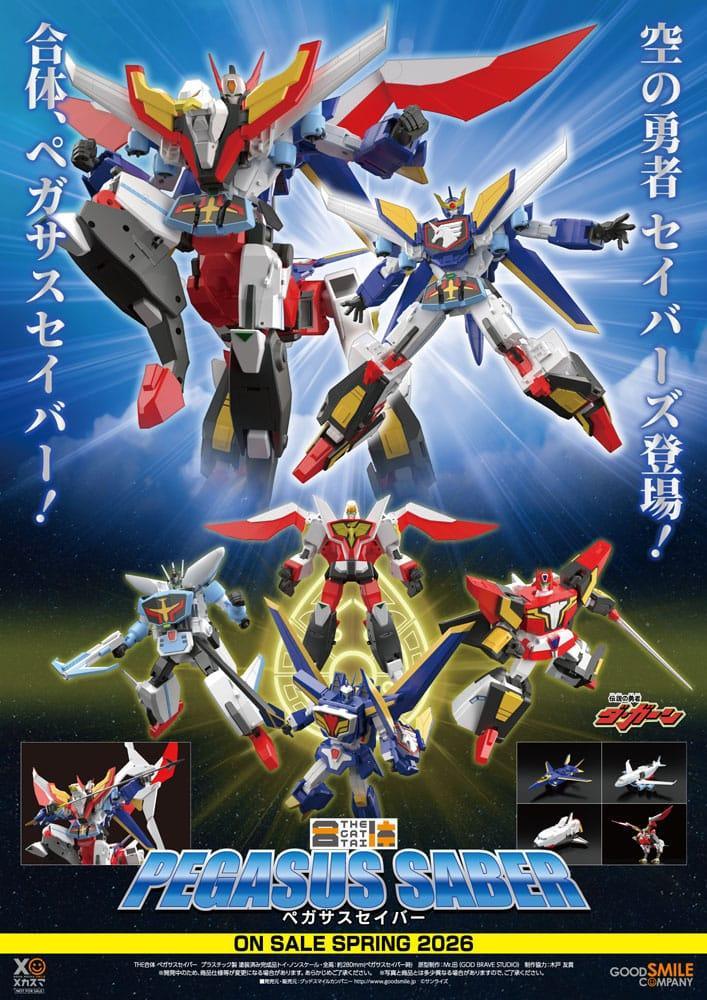 The Brave Fighter of Legend Da-Garn Action Figur Pegasus Saber 28 cm Good Smile Company