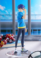 Gridman Universe Pop Up Parade PVC Figur Yomogi Asanaka L Storlek 23 cm Good Smile Company