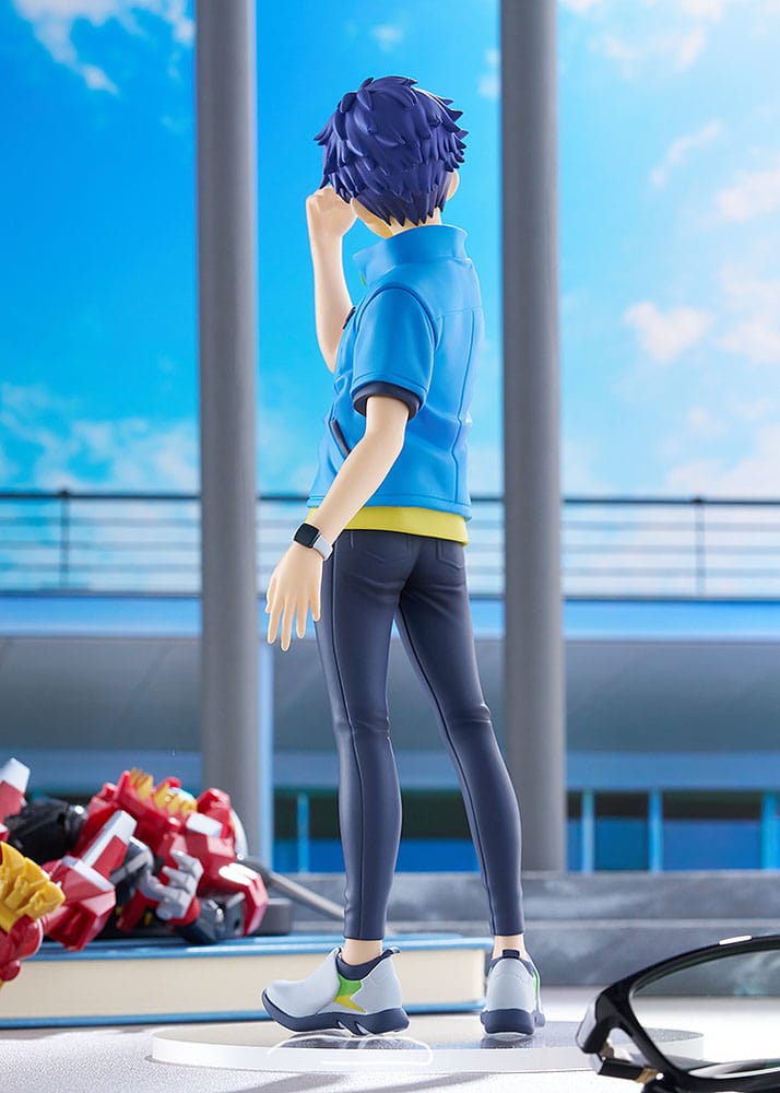 Gridman Universe Pop Up Parade PVC Figur Yomogi Asanaka L Storlek 23 cm Good Smile Company